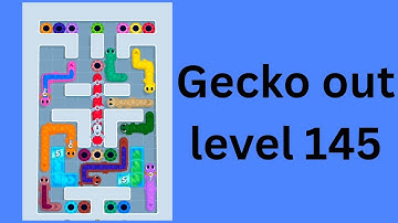 Gecko out level 145 Walkthrough Solution 