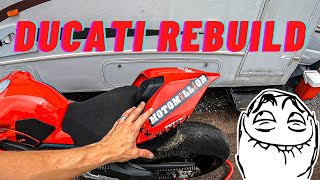 Streetfighter V4 Rebuild! | I Drift-Stitched the Ducati