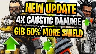 Wingman , Spitfire Nerf,  Snipers Buffed Apex New Update Huge Buffs To Gibraltar + Caustic