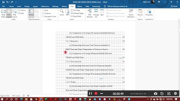 Grid line Use in MS Word