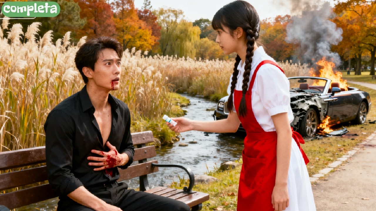 El CEO herido cayó en la calle, nadie lo ayudó, solo una chica pobre… ¡y él se enamoró locamente!