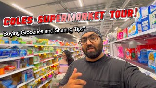 Comparing coles prices with Indian prices 😂Buying Groceries for the Week!