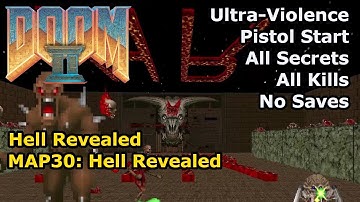 Doom II: Hell Revealed - MAP30: Hell Revealed (Ultra-Violence 100%)