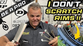 I Don’t Scratch Rims! Pro Tire Change