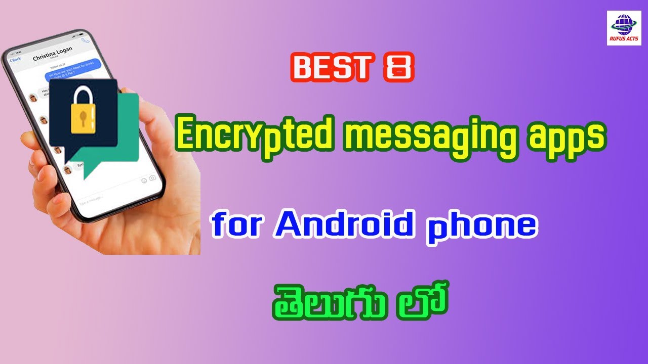 Best 8 Secure And Encrypted Messaging Apps For Android - YouTube