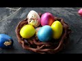 Как украсить Пасху или Кулич / МИНИ декор Пасхальные Яйца
