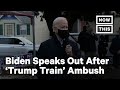 Joe Biden on 'Trump Train' Incident | NowThis