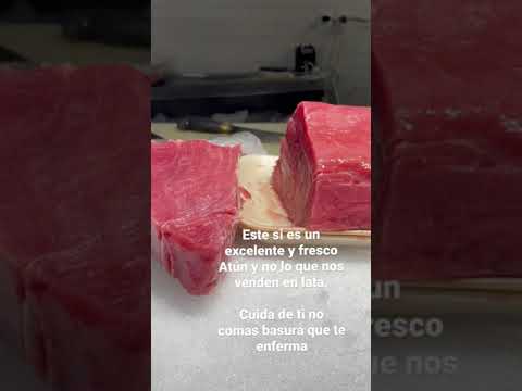 Atún fresco, nutritivo