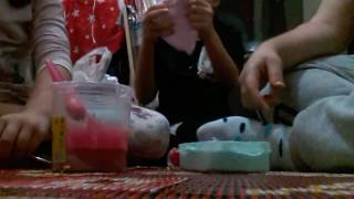 Kuzenler Tv Slime Yapiyor