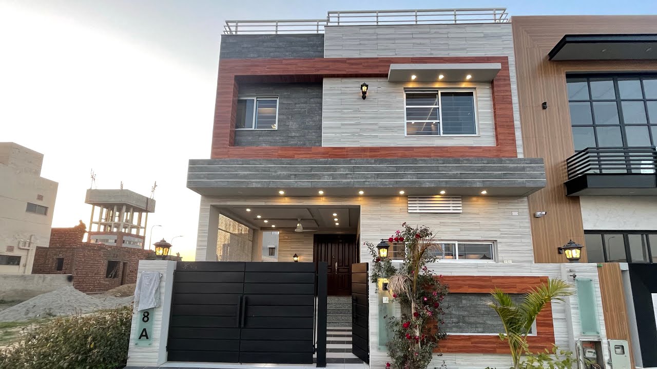 5 Marla Modern Design House with Basement For Sale In DHA 9 Town Lahore 