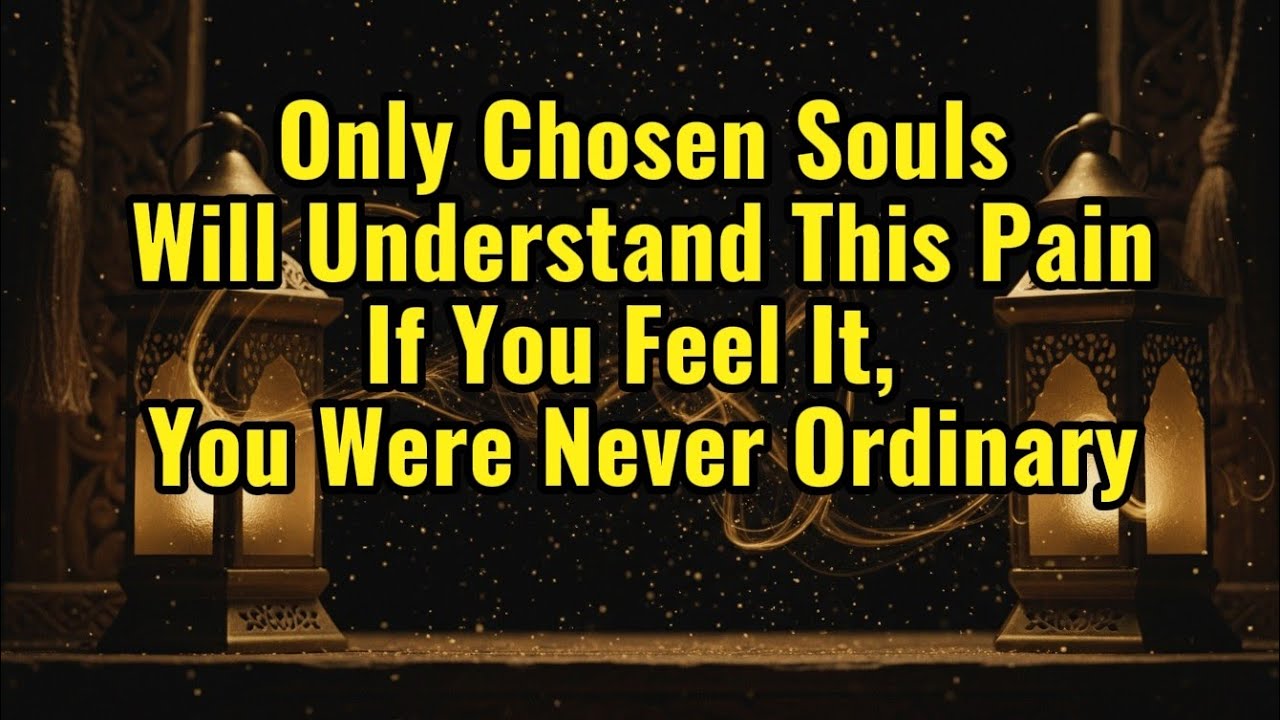 Only Chosen Souls Will Understand This Pain… If You Feel It, You Were Never Ordinary