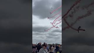 RAF falcons landing at Cosford air show #automobile #airplane #aviation #raf #rafmuseum #landing