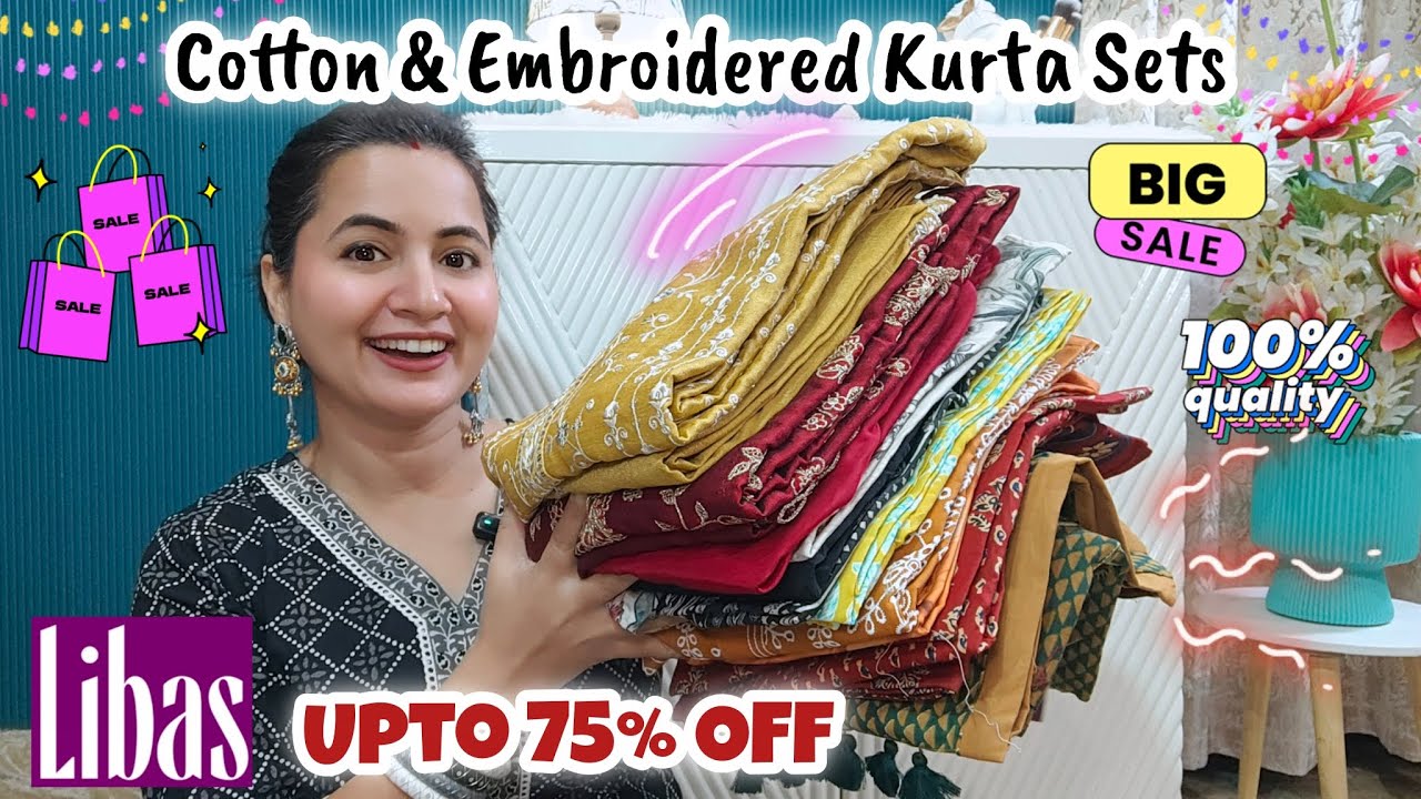 Latest Kurta Sets Haul From Libas | Libas Kurta Sets Haul | Neema's Talk 