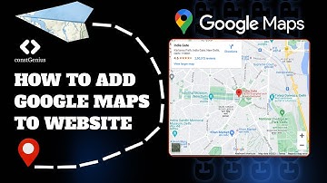 How to Add Google Maps to Website | Embed Location Map on website