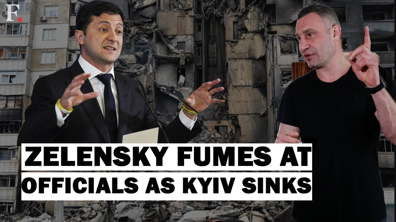 Volodymyr Zelensky Fumes at Kyiv Officials as City Suffers in the Dark   Russia Ukraine War