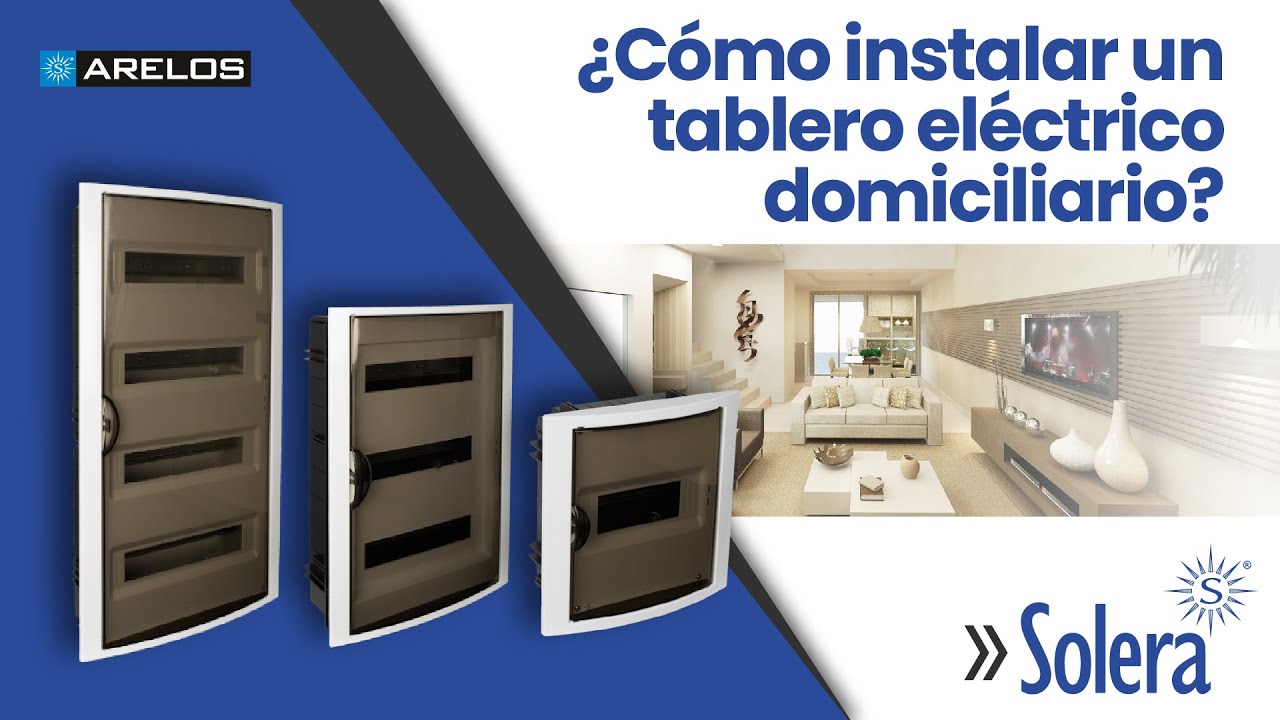 ¿Cómo instalar un tablero eléctrico domiciliario? 🤔 - YouTube