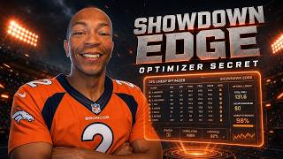 The SECRET to Winning NFL Showdowns  Use the DFS Army Optimizer!