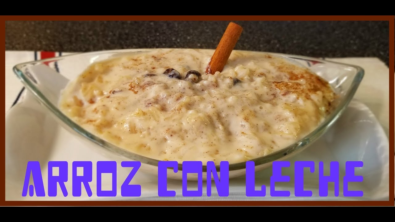 Arroz con leche estilo Tico. - YouTube