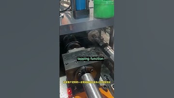 autoloading tube end shrinking and tapping machine end forming machine