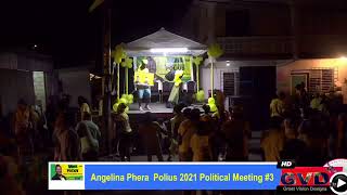 Angelina Phera  Polius 2021 Political Meeting #3- Dennery North