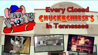 Every Closed Chuck E. Cheese’s In Tennessee