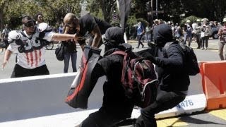 Should Antifa groups be barred from gathering?