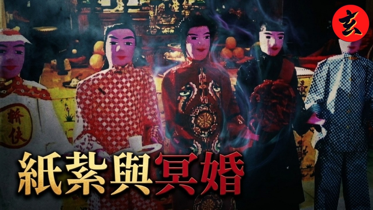 【冥婚實錄】直擊神祕陰間婚禮!新式紙紮 iPad 隨時貴過真貨?先人夢中求偶有跡可尋!😱👰|詭異檔案|#司徒法正 #冥婚 #紙紮 #祭祀 #玄學台 #TVB 縮圖