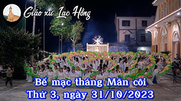 Bế mạc tháng Mân côi dâng hoa kính Đức Mẹ tại Giáo xứ Lạc Hồng.