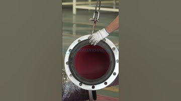 Lined steel pipe#shorts #foryou #evergreen #mining #miningindustry #metallurgy #mines #mineplanning