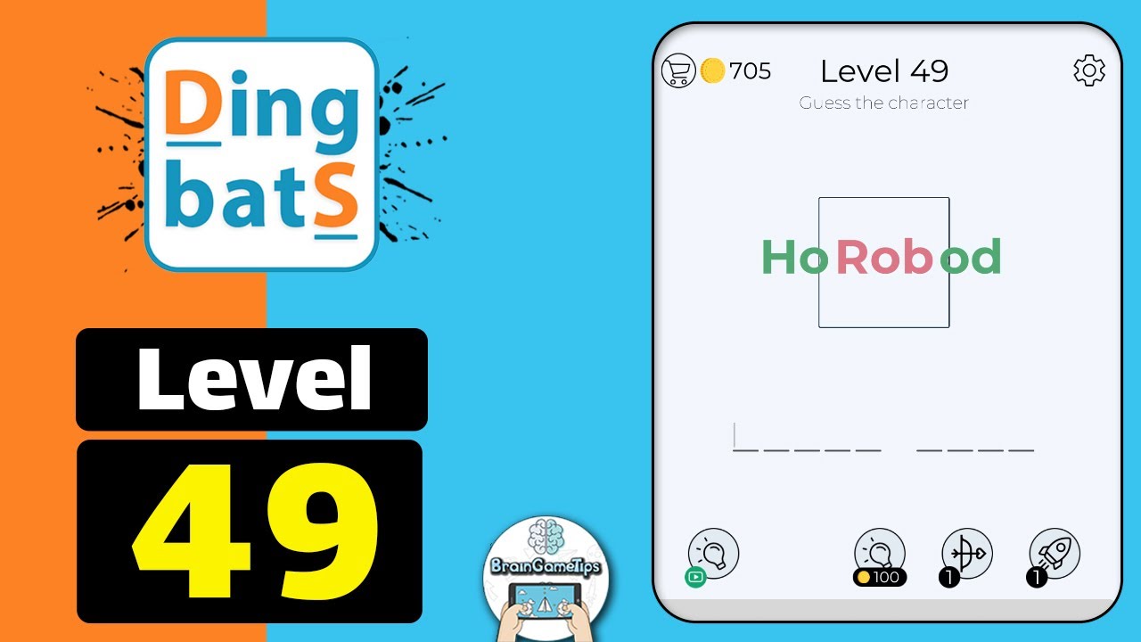 Dingbats - Word Games & Trivia - Level 49 Ho Rob Od Answer