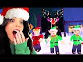 How To LIVE In The NORTH POLE In 99 NIGHTS IN THE FOREST! 🎄