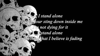Godsmack - I stand alone lyrics