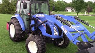 Review of 2022 New Holland Boomer 45 Compact Tractor