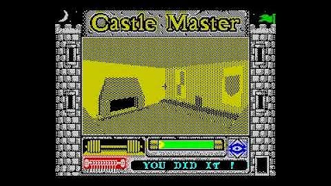 Castle Master - ZX Spectrym Game Ending