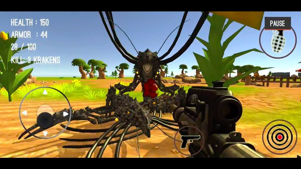 Monster Hunting City Shooting #12 (Level 12 - Krakens) - Android/iOS Gameplay