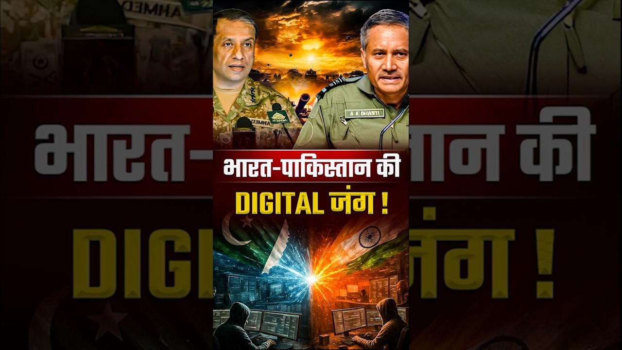 Bharat-Pakistan की Digital जंग! #digitalwar #indiapakistanconflict #indiapakistan