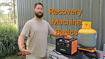 How to use a Recovery Machine: HVAC Tips for Beginners