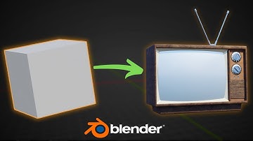 Model a TV in Blender in 1 Minute!