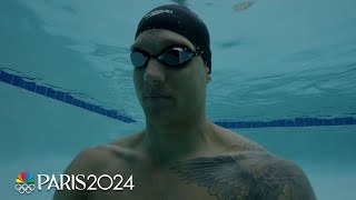 Caeleb Dressel the athlete's battle with Caeleb Dressel the critic | Paris Olympics | NBC Sports