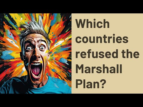 Video: Kuris pasaulio lyderis atmetė Maršalo planą?