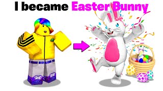 I became the EASTER BUNNY in BrookHaven! 🐰(Roblox)