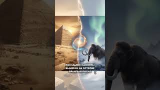 🤯 Мамонты и пирамиды – современники! Невероятный факт, меняющий историю. #шок #история #мамонт