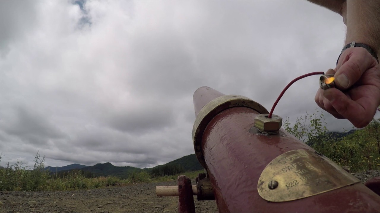Shooting the Lyle Gun - YouTube