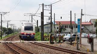 信越本線 E653系3013M特急しらゆき3号 古津駅通過 2017年8月21日