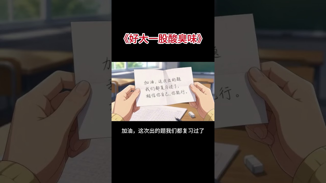 老師，這酸臭味讓我好想舉報