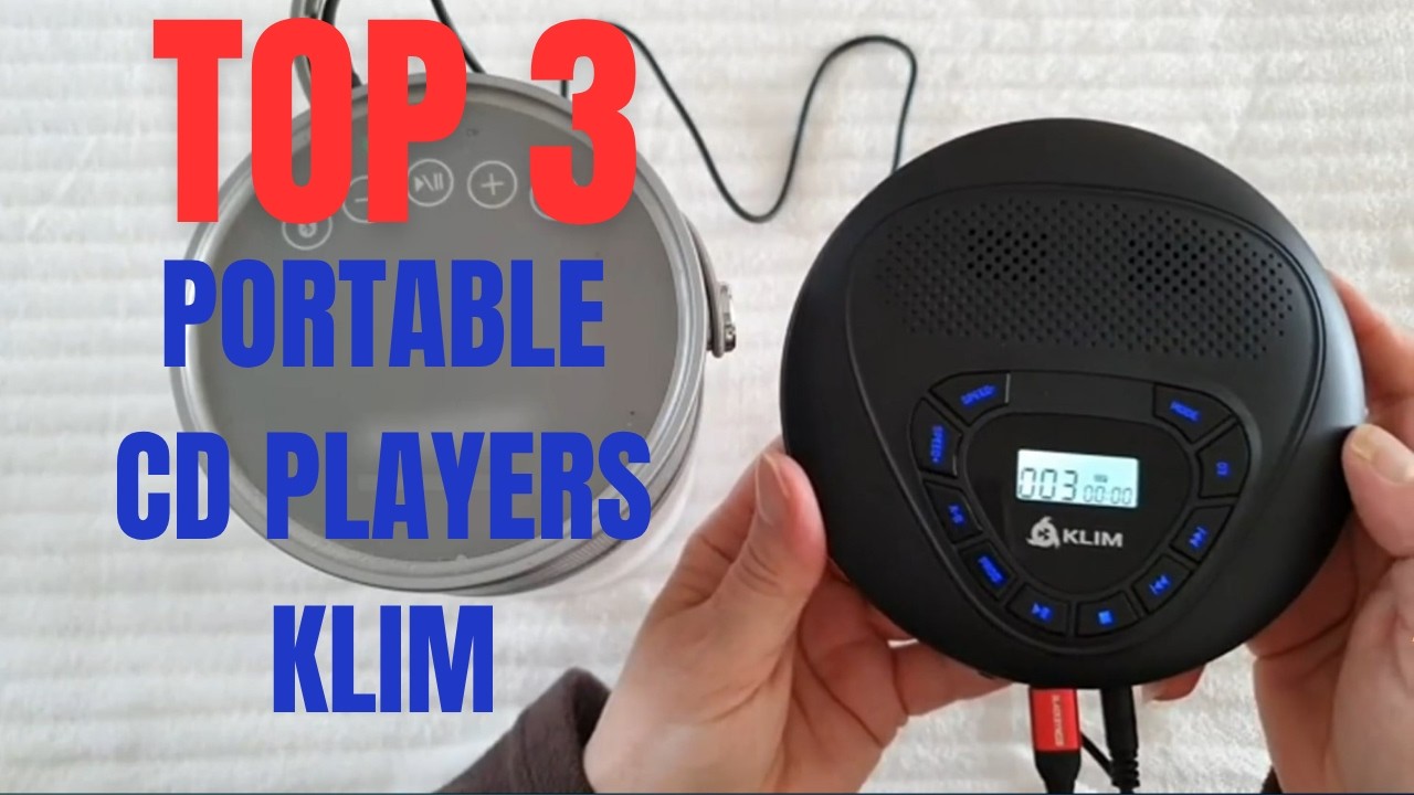 Top 3 Best KLIM Portable CD Players for Home, Car, and Travel