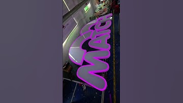 Our luminous characters make you stand out in the dark! #signage #ledneon #ledlight #art #ledsign