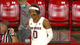 DJ Horne recaps his big night vs. North Florida and why he transferred to Arizona State