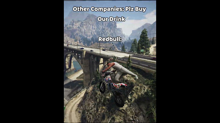 GTA V | Redbull Be Like 🥀 #redbull