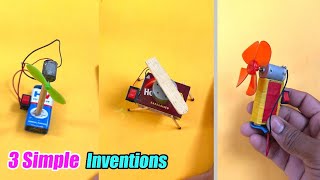 3 Awesome DC Motor Life Hacks 😱🤩| Amazing Inventions Ideas | 3 Crafts Ideas